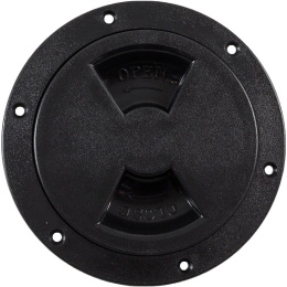 Смотровой лючок 152 мм (6'') чёрный Easterner (C12793N)